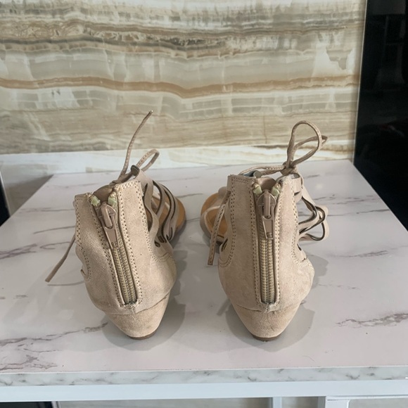 Women’s Gladiator Lace Up Zipper‎ Heel Sandals Size 8M - Picture 8 of 11